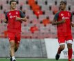 Zicu şi colegii săi au făcut ultimul antrenament de dinaintea meciului cu Steaua
