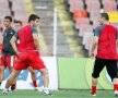 Zicu şi colegii săi au făcut ultimul antrenament de dinaintea meciului cu Steaua