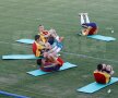 "Tricolorii" s-au antrenat la Mogoşoaia