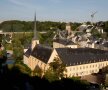 Imagini din Luxembourg, capitala Marelui Ducat al Luxemburgului. Mănăstirea Neumunster, locul unde, la 25 aprilie 2005, s-a semnat Tratatul de Aderare a României la Uniunea Europeană