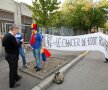 Suporterii români i-au contestat pe şefii FRF şi LPF. Foto: Raed Krishan