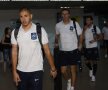 Jucătorii lui Blanc au sosit la Bucureşti la 12:00 pentru meciul de marţi seara, cu România în preliminariile Euro 2012