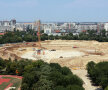 Iulie 2008: Zona este curăţată de urmele fostei arene