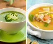 Crema de broccoli vs supa de pui sursa foto: shine.com