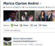 Marica si-a incurajat nationala pe Facebook