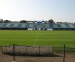 Stadionul din Reghin (liga a treia). "Gazonul de aici arată mult mai bine decît pe Naţional Arena", ne-a scris Răzvan Sipos