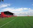 Stadionul din Jimbolia (Timis). Poză trimisă de Vlad Octavian Breje
