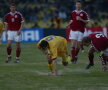 Gazonul de pe "Lia Manoliu" la meciul cu Danemarca din 2003, pierdut de noi cu 5-2