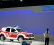 Dacia Duster pregăti pentru echipele de pompieri