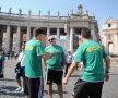Vasluienii au vizitat Vaticanul inainte de meciul cu Lazio Roma