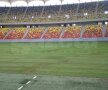 Noul gazon de pe National Arena, complet montat