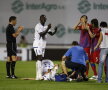 Florin Gardoş şi-a pus mîinile în cap cînd a văzut ce accidentare gravă i-a produs lui Băcilă