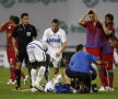 Florin Gardoş şi-a pus mîinile în cap cînd a văzut ce accidentare gravă i-a produs lui Băcilă