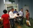 Băcilă a primit îngrijiri la Spitalul de Urgenţă din Ploieşti şi apoi va fi transferat la Bucureşti, pentru operaţie din cauza fracturii de tibie şi peroneu