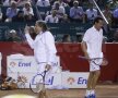 Imagini de la meciul demonstrativ de la BRD Năstase-Țiriac Trophy