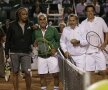 Ilie Năstase, Yannick Noah, Younes El Aynaoui şi Mansour Bahrami au revenit pe zgură, la București