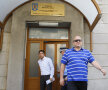 Adrian Mititelu la sediul DNA, alături de avocatul său, Dan Idita Foto: Cristi Preda