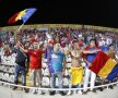 Suporterii Stelei fac spectacol în tribunele stadionului din Larnaca
