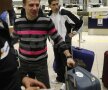 Imagini de la plecarea gimnaştilor