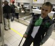 Imagini de la plecarea gimnaştilor