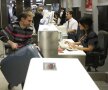 Imagini de la plecarea gimnaştilor
