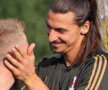 Tandreţurile lui Zlatan » Ibrahimovici l-a ”înşelat” pe Pique cu Abate :D