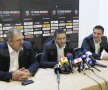 Ilie Stan a sustinut prima conferinta de presa in functia de antrenor al Stelei, alaturi de Duckadam si Raducan