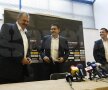 Ilie Stan a sustinut prima conferinta de presa in functia de antrenor al Stelei, alaturi de Duckadam si Raducan
