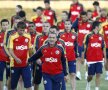 Tamas si Mutu s-au intors la nationala dupa ce au fost rechemati la lot de Victor Piturca si au facut primul antrenament alaturi de colegi