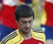 Gabi Tamaş nu a fost în apele lui la antrenamentul naţionalei