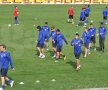 Steliştii nu s-au menajat la antrenamentul de astăzi