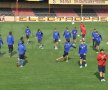 Steliştii nu s-au menajat la antrenamentul de astăzi