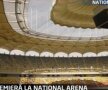 Video&foto Primele teste cu acoperişul retractabil de pe Naţional Arena