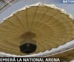 Video&foto Primele teste cu acoperişul retractabil de pe Naţional Arena