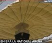 Video&foto Primele teste cu acoperişul retractabil de pe Naţional Arena