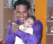 FOTO Brazilianul Eric şi-a botezat azi fiul, Deric!