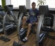 Accidentaţii din lotul Stelei au efectuat un antrenament special în sala de forţă