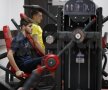 Accidentaţii din lotul Stelei au efectuat un antrenament special în sala de forţă