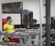 Accidentaţii din lotul Stelei au efectuat un antrenament special în sala de forţă