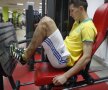 Accidentaţii din lotul Stelei au efectuat un antrenament special în sala de forţă