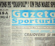 Cronica meciului din Gazeta Sporturilor, pe 14 octombrie 1993