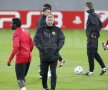 Manchester a efectuat primul antrenament pe noul stadion din Bucuresti National Arena