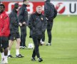 Manchester a efectuat primul antrenament pe noul stadion din Bucuresti National Arena