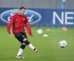 Manchester a efectuat primul antrenament pe noul stadion din Bucuresti National Arena