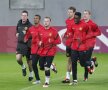 Manchester a efectuat primul antrenament pe noul stadion din Bucuresti National Arena