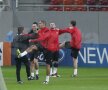 Manchester a efectuat primul antrenament pe noul stadion din Bucuresti National Arena