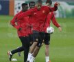 Manchester a efectuat primul antrenament pe noul stadion din Bucuresti National Arena