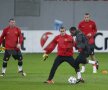Manchester a efectuat primul antrenament pe noul stadion din Bucuresti National Arena
