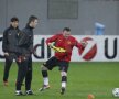 Manchester a efectuat primul antrenament pe noul stadion din Bucuresti National Arena