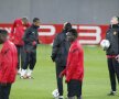 Manchester a efectuat primul antrenament pe noul stadion din Bucuresti National Arena